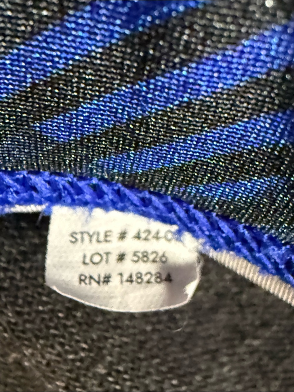 Terez Camo Stripe Leggings Blue Navy Small - Picture 4 of 4